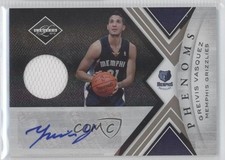 2010-11 Panini Limited Phenoms 223/249 Greivis Vasquez #172 Auto 0z9