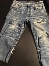 Amiri Skinny LIGHT WASH JEANS SZ 32