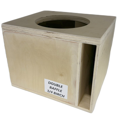 Single  1x15'' Spl Edition Vented Subwoofer Box Ported Birch 3/4 Double Baffle