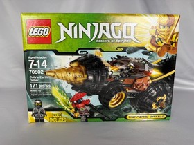LEGO Ninjago Lot: Warrior Bike (70501) + Cole's Earth Driller (70502) - New/Seal