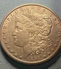 1891 Morgan Dollar 90% Silver $1 US Coin.  The Coin You See Is The One You Get