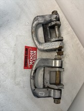 2006 Hummer H3 Lhrh Tow Hooks Pair 2 Silver