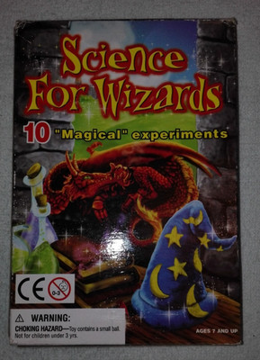 Science for Wizards 10 magische Experimente wissenschaftlicher Entdecker-Kit (Neu in OVP)