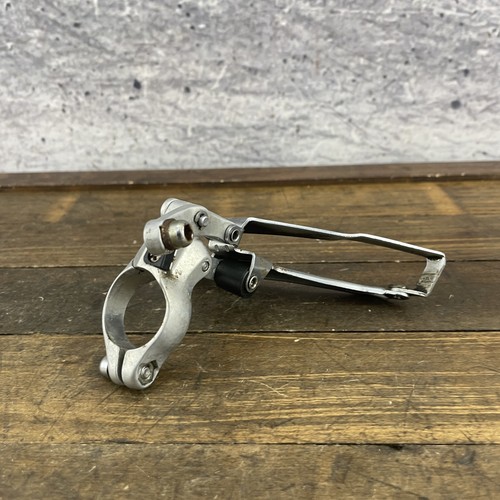 Deragliatore anteriore vintage Shimano Deore FD-MT60 28,6mm morsetto Giappone MTB bici - Foto 8 di 13