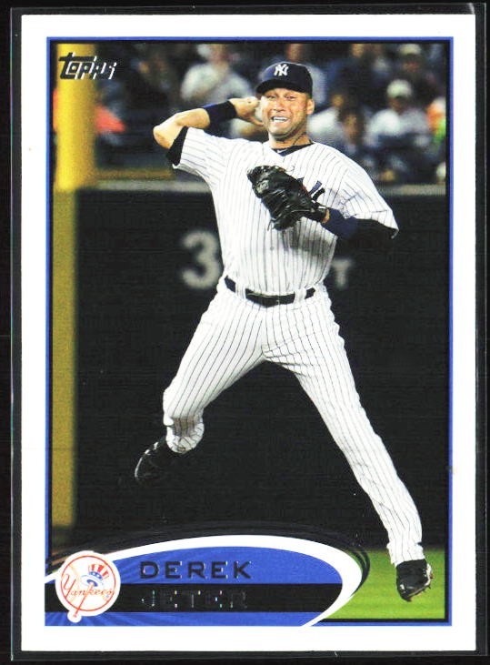 2012 Topps #30a Derek Jeter