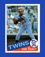 1985 Topps Set-Break #536 Kirby Puckett RC VG-VGEX (crease) *GMCARDS*