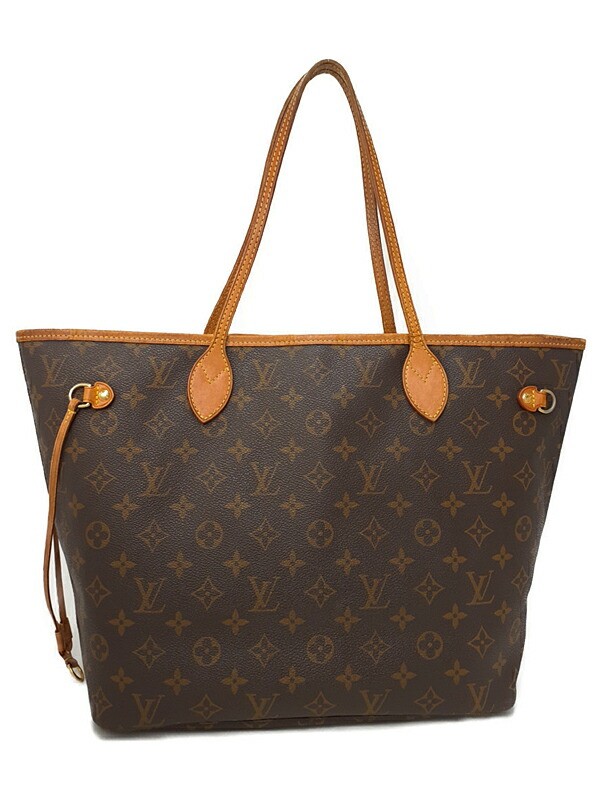 Louis Vuitton Monogram Neverfull MM Tote Bag M40156 #T1240-image
