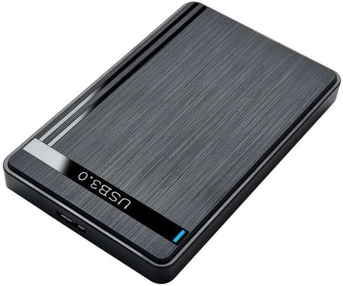 USB 3.0 SATA External Case Hard Drive Enclosure HDD SSD 2.5 Inch Caddy Black - Picture 7 of 9