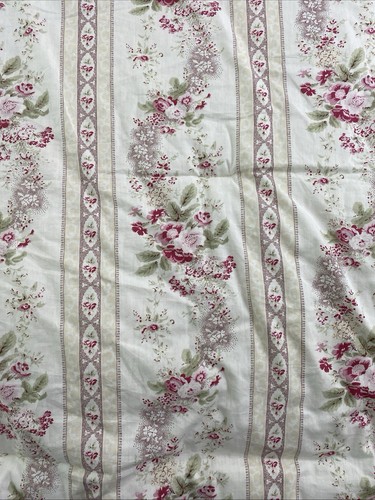 Ralph Lauren French Country Pink Floral FULL QUEEN Reversable Comforter Cottage - Picture 3 of 7