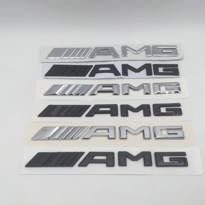 AMG Auto Buchstaben Emblem Abzeichen für Mercedes Benz (W204-W213) - Premium Kofferraum & Zaun