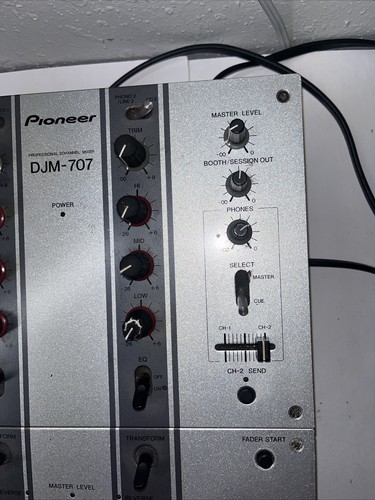 Pioneer DJM-707 Mixer professionale per DJ a 2 canali - Foto 3 di 10