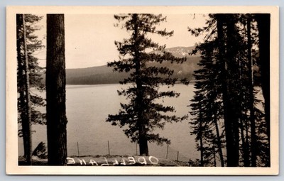 Postcard Odell Lake Deschutes National Forest Oregon's Cascade Mountains RPPC