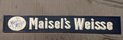 Maisel's Weisse Beer Logo Bar Tap Spill Drip Mat Rubber 24 Inch NEW in Package