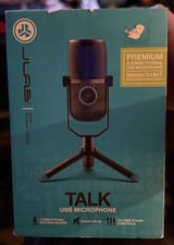 JLab TALK Professional Plug  Play USB Microphone 96kHz/24BIT 4 Directional