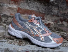 ASICS Gel-1130 Cement Grey Rust Orange 1203A609-020 Mens New