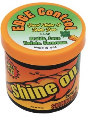 Edge Control Braids Locs Twists Cornrows Carrot oil 4.5z Mega Hold made in  