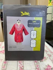 Clever Charlotte Sewing Pattern F780 Girls TUNIC TOP with Tie Sz 2T-8