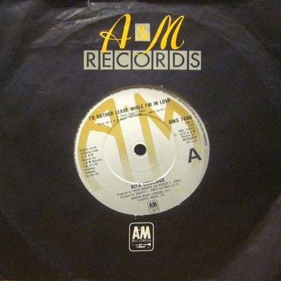 Rita Coolidge(7'' Vinyl)I'd Rather Leave While I'm In Love-A & M-AMS 7480-UK-VG/V