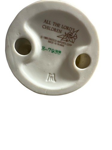 Vintage 80’s Ceramic Wedding Cake Topper “All The Lord’s Children Series” - Picture 7 of 9