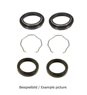 Cagiva Elefant 350 650 750 Gabelsimmerringe Staubkappen Sicherungsringe Set