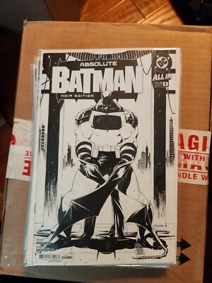 ABSOLUTE BATMAN #1 CVR A DRAGOTTA SNYDER DC COMICS 2024 NOIR EDITION BLACK WHITE