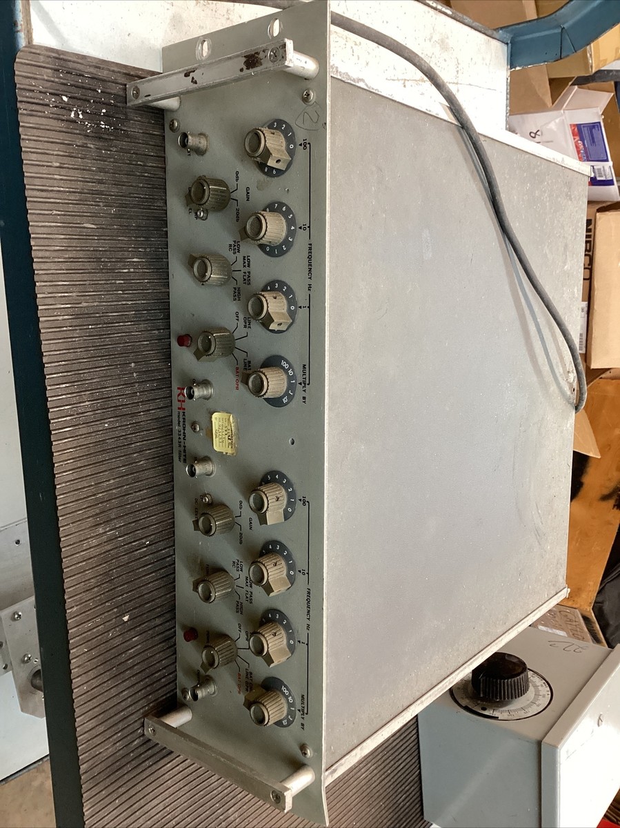 Krohn-Hite model #3343R Filter | eBay