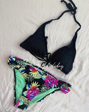 Women Swimming Suits Two Piece Bikini Set for Women Colorful Size S