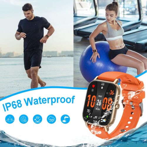 Smartwatch Uomo Donna con Effettua o Risposta Chiamate, 1.85" Orologio Digitale - Zdjęcie 28 z 43