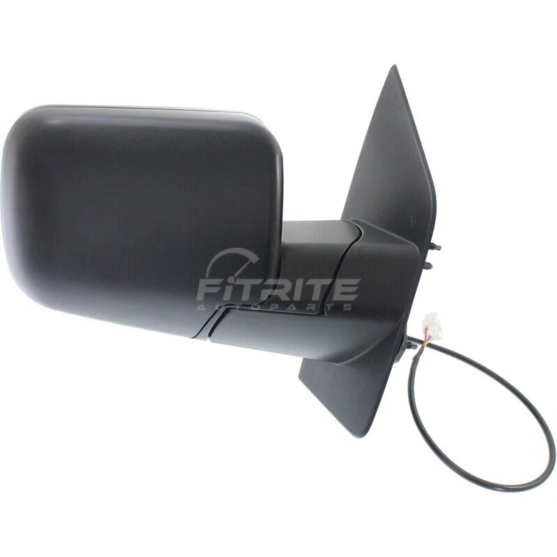 Nuevo espejo retrovisor eléctrico izquierdo y derecho manual plegable texturizado Nissan Titan para 2004-2015 Foto 3 de 4