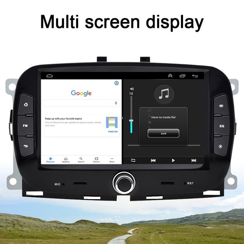 Android 13 Autoradio 7" per Fiat 500 2015 - 2020 CARPLAY Wireless 2+64GB GPS - Foto 11 di 24