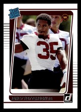 Jaret Patterson 2021 Donruss #298 Commanders RATED ROOKIE