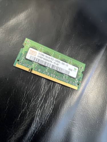 Hynix 1GB SODIMM 2Rx16 PC2-5300S-555-12 HYMP112S64CP6-Y5 AB Laptop RAM - Picture 2 of 2
