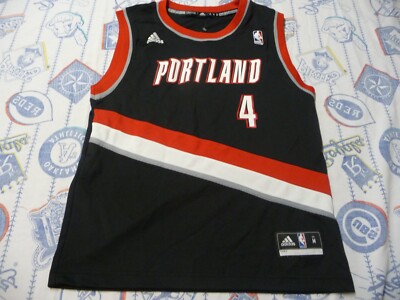 RARE Adidas Portland Trail Blazers #4 Nolan Smith NBA Jersey