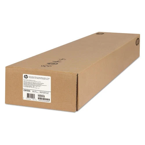 HP C0F20A Everyday 42" x 75' Adhesive Matte Polypropylene - Matte Wht (2/PK) New