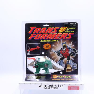 Slag Green Dinobot Autobot G2 Transformers 1992 Hasbro Figure NEW MISB SEALED