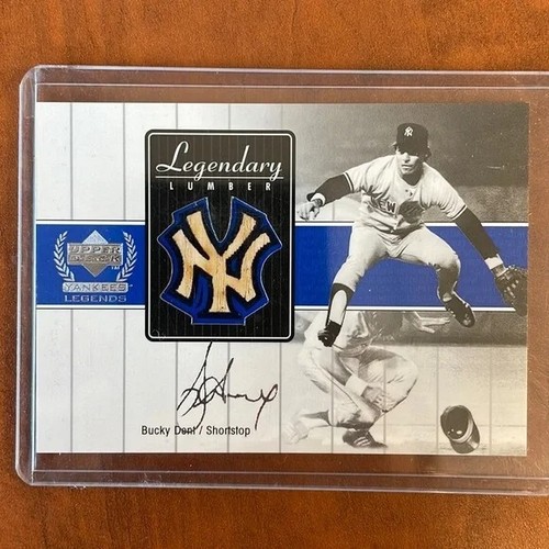 Bucky Dent 2000 Upper Deck Yankees Legends LEGENDARY LUMBER #BD-LL
