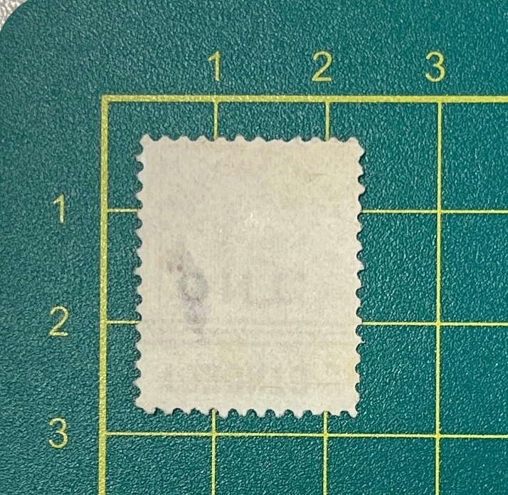 Canada Post Stamp 1911, Scott A43, ERROR - overprint inverted, used - Image 2 of 2