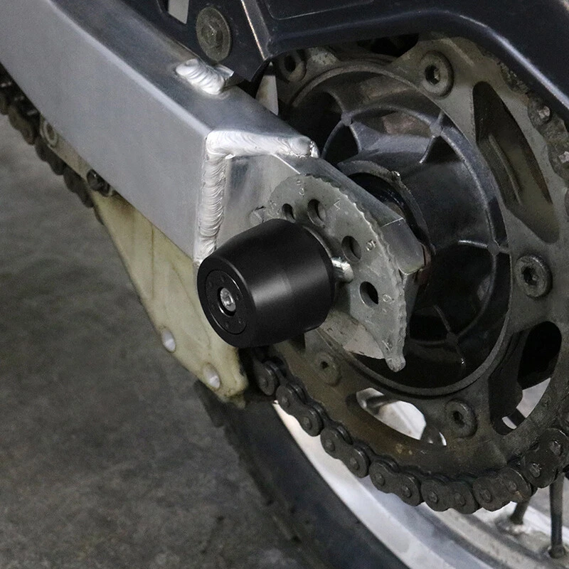 Protector de choque deslizadores de horquilla delanteros y traseros apto para Suzuki DR650 DR650SE 1996-2022 Foto 4 de 4