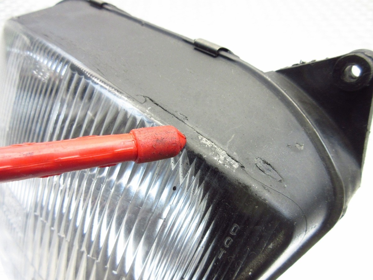 1990 90-93 KAWASAKI ZX6 ZX600C 600 FRONT HEADLIGHT HEAD