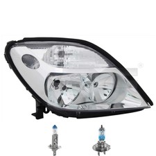 Scheinwerfer links chrom inkl. OSRAM Lampen für Renault Megane Scenic JA0/1_