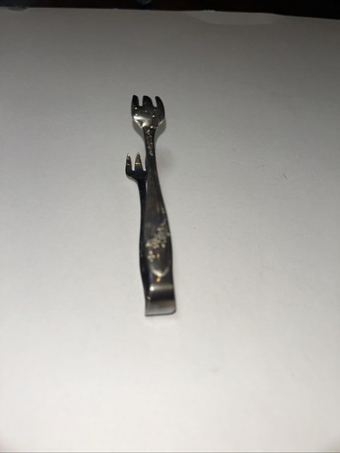 Vintage Silver Plate Sugar Tongs