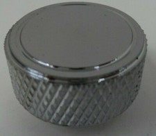 Chrome Knurled Round Air Cleaner Wing Nut 14-20 Thread Chevy Ford 350 454 383