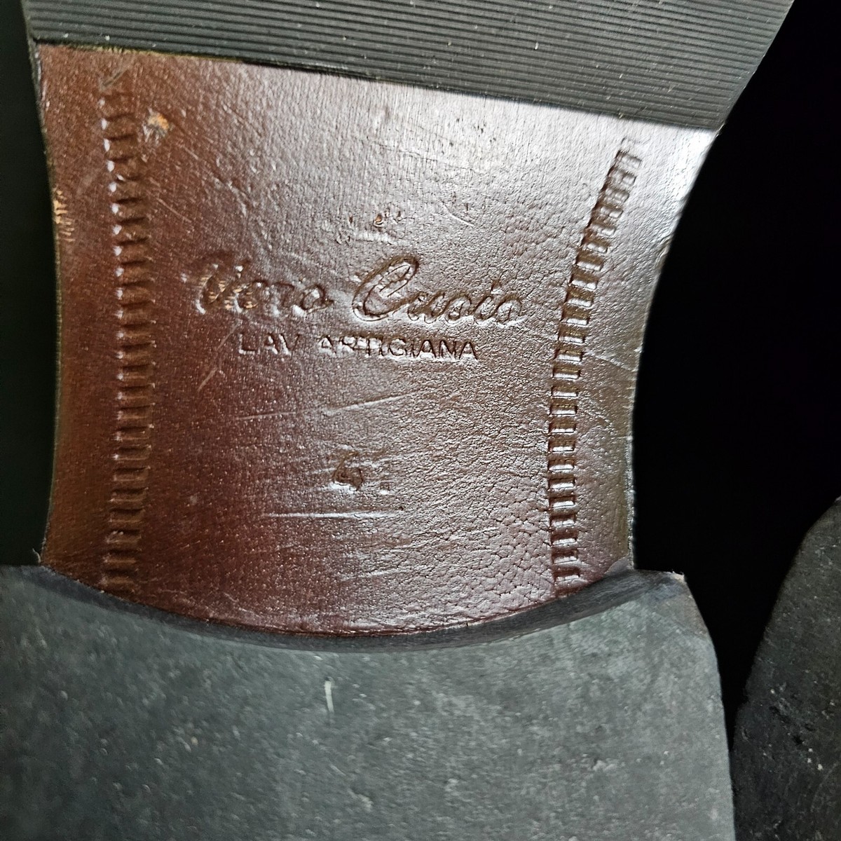 Mercedes Vero Cuoio Italian Chukka Boots Men 10 Ankle Lace  display picture 2