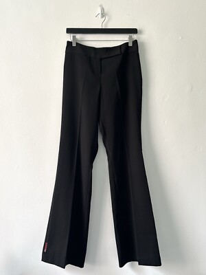 Women s Prada Sport Black Flared Trousers 