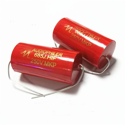 2-Piece Non-Polar Capacitor Set - 1uF To 47uF 250V For Speaker Crossover & Tweeters 7 thumbnail image