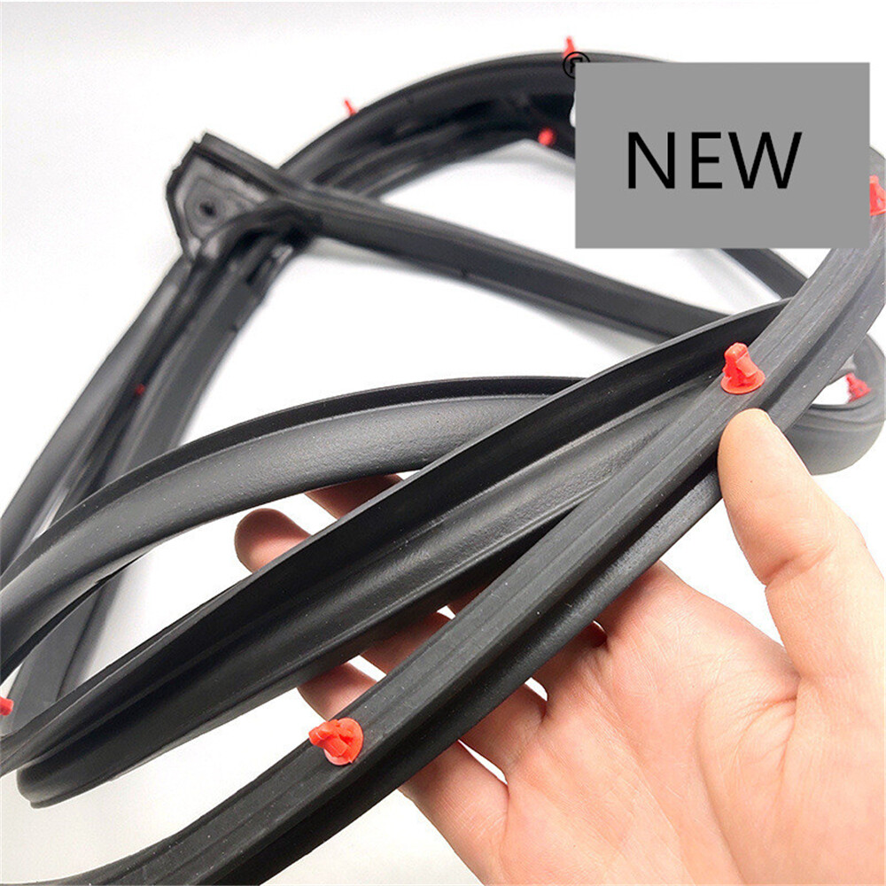 Front Right Door Seal Weatherstrip For 16-21 Honda Civic Sedan