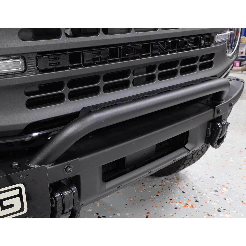 IAG I-Line Mini Bull Bar w/ Integrated Light Mount for Ford Bronco 2021+ w/Modul - Image 2 of 4