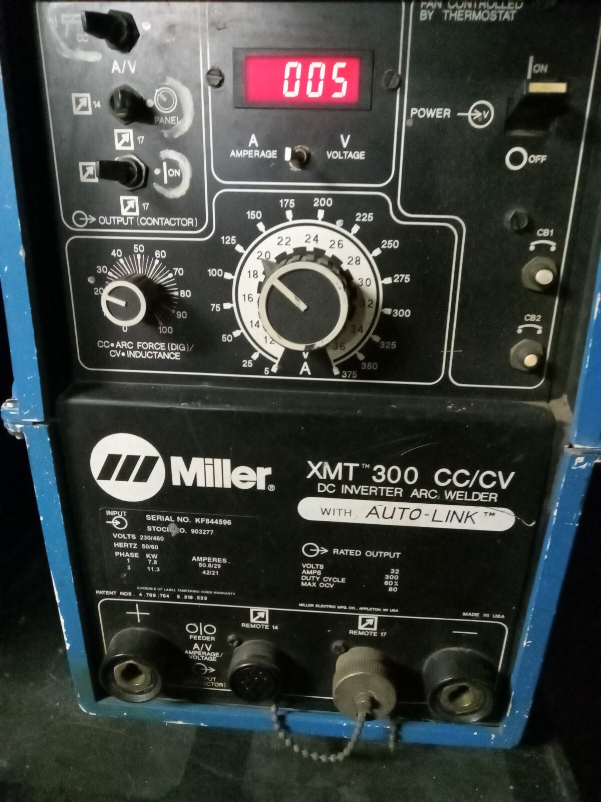 Miller XMT 300 CC/CV PULSE CAPABLE DC Inverter MIG,TIG,STICK.ExSchool bus unit eBay