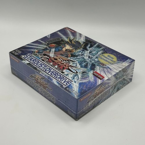 Yugioh Stardust Overdrive Booster Boîte Unlimited Édition 24 Count TCG Carte Ccg - Photo 2 sur 3