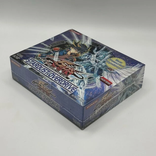 Yugioh Stardust Overdrive Booster Box Unlimited Edition 24 Count TCG CCG Cards - Image 2 of 3